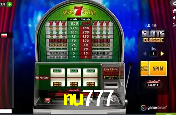 Seasonal Promotions nu777